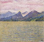 Koloman Moser Wolfgangsee oil on canvas